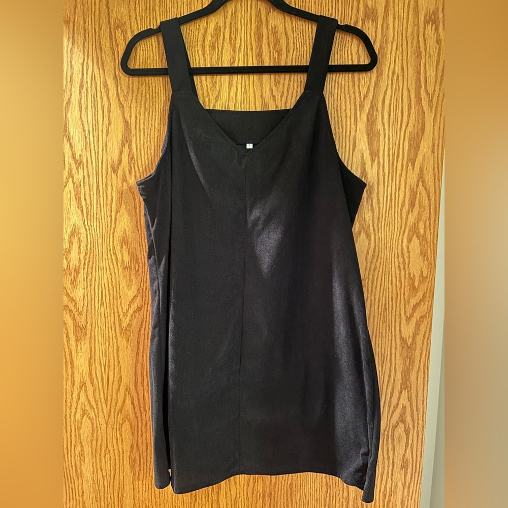 Black Corduroy Dress